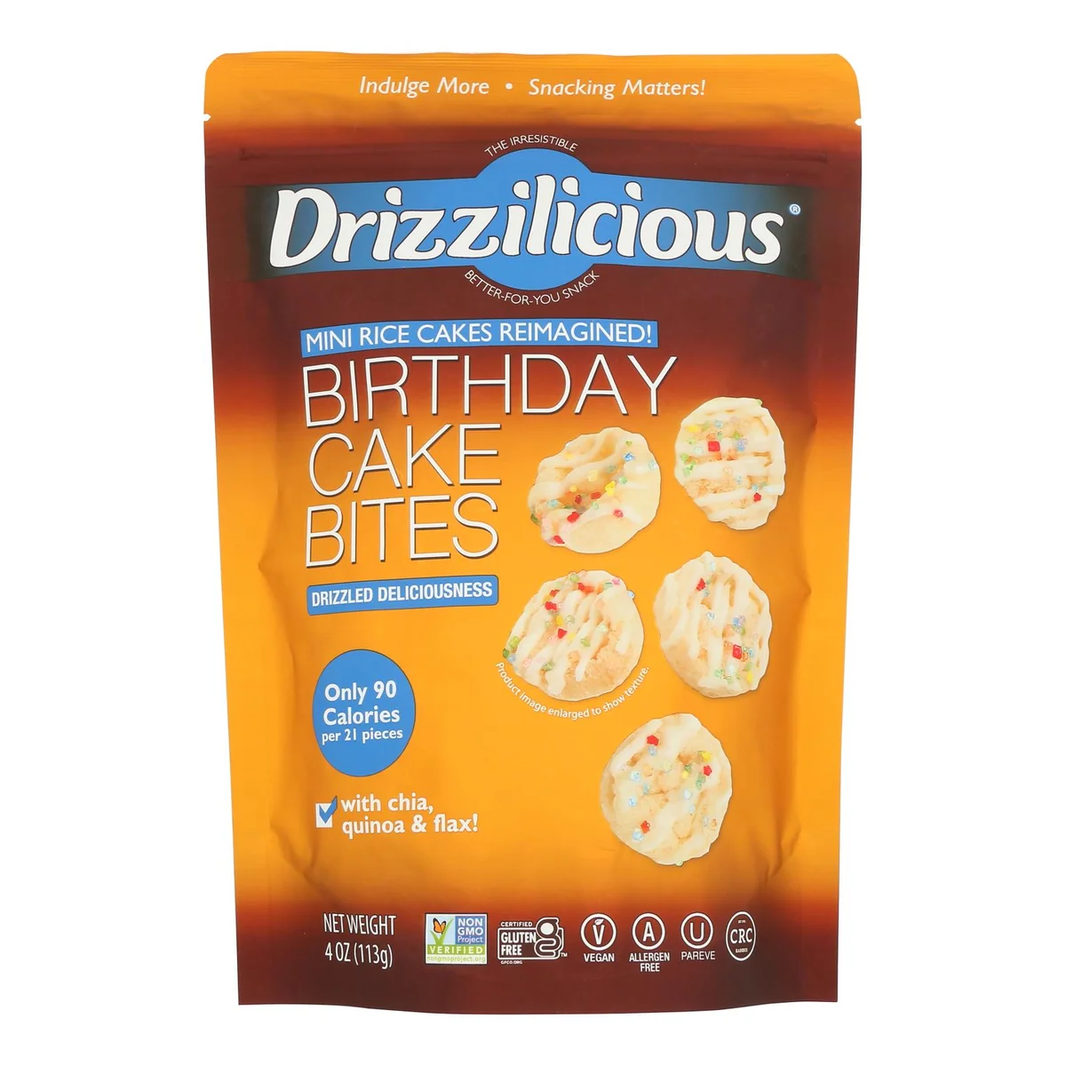 Drizzilicious - Rice Crisp Mini Bday Cake